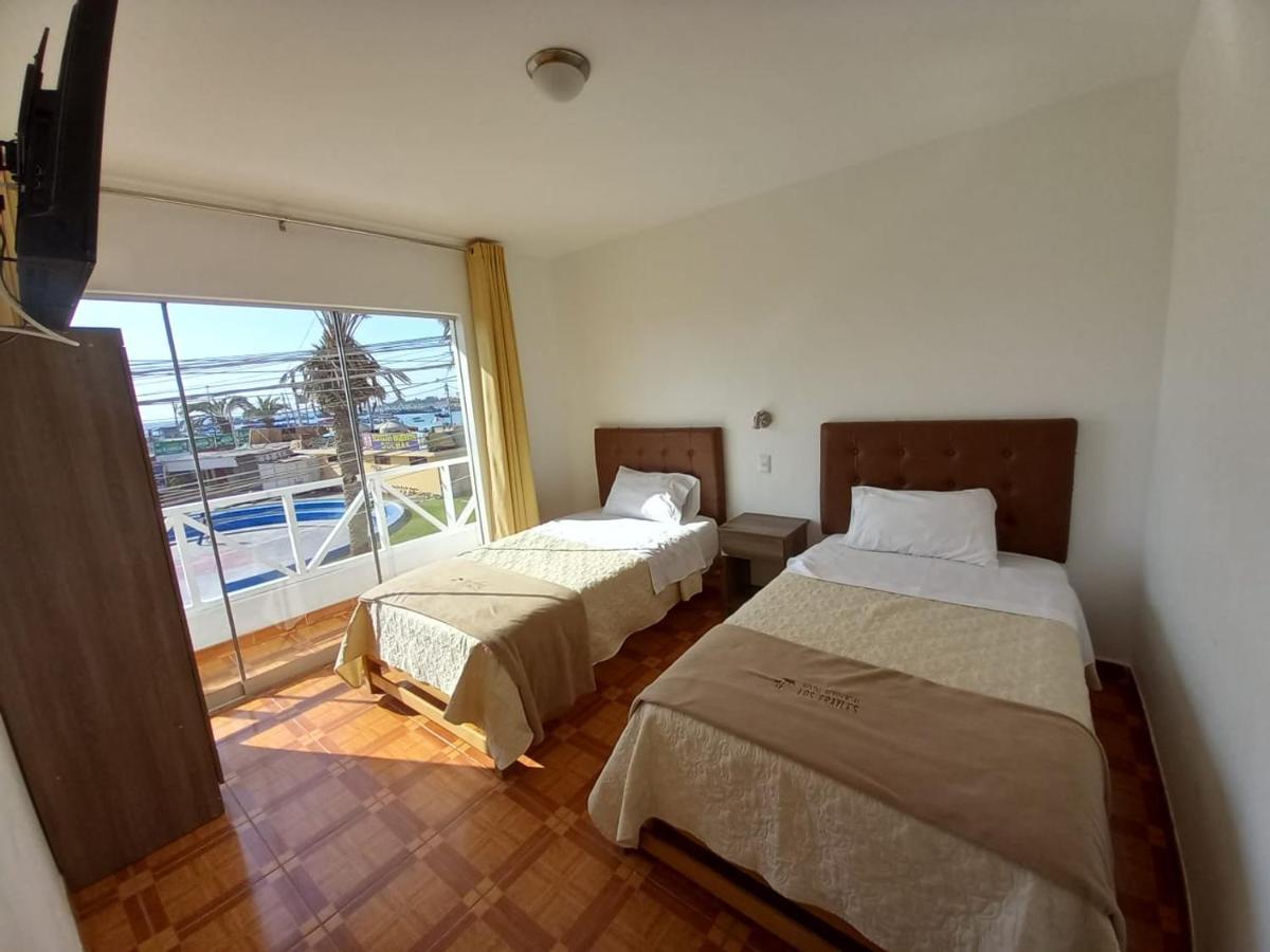 Hostal Los Frayles Paracas Eksteriør billede